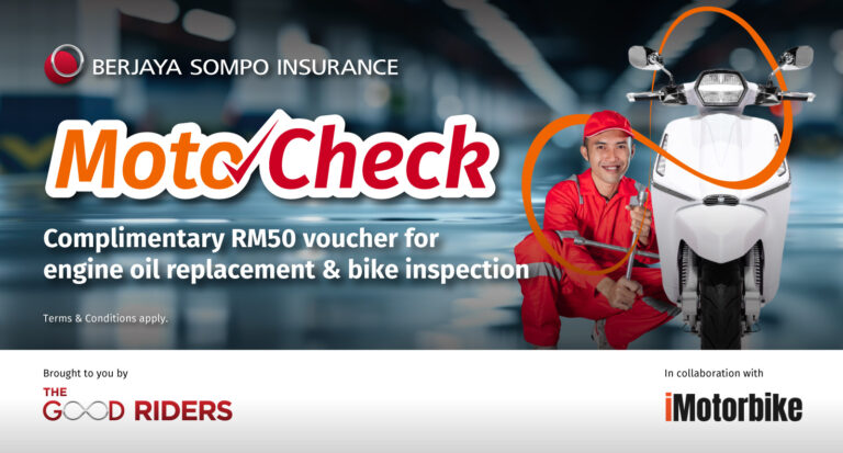Berjaya Sompo partners up with iMotorbike to launch the good riders: Motocheck Campaign